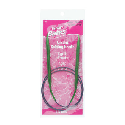 Susan Bates Silvalume 29" Circular Knitting Needles U.S. 10½ (6.5 mm)