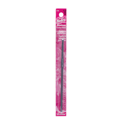 Susan Bates Silvalume 5.5" Crochet Hook U.S. F/5 (3.75 mm)