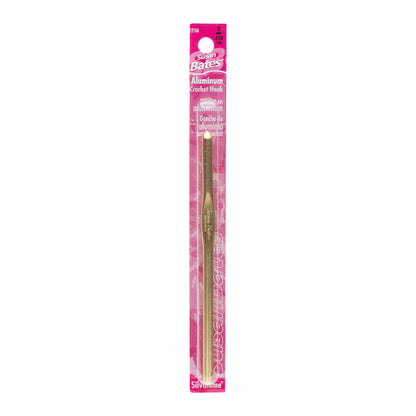 Susan Bates Silvalume 5.5" Crochet Hook U.S. J/10 (6 mm) Crochet Hook
