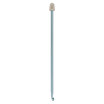 Susan Bates Silvalume 10" Afghan Crochet Hook U.S. J/10 (6 mm)