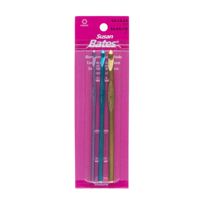 Susan Bates Silvalume Set of 3 Crochet Hooks All Variants