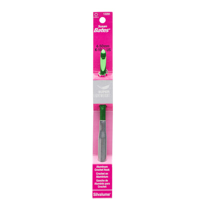 Susan Bates Silvalume Super Lightweight Crochet Hook - Clearance Items U.S. K/10½ (6.5 mm)