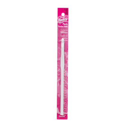Susan Bates Luxite 5.5" Plastic Crochet Hook - Clearance Items U.S. H/8 (5 mm)