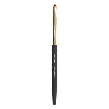 Susan Bates Silvalume Soft Ergonomic Crochet Hooks U.S. J/10 (6 mm)