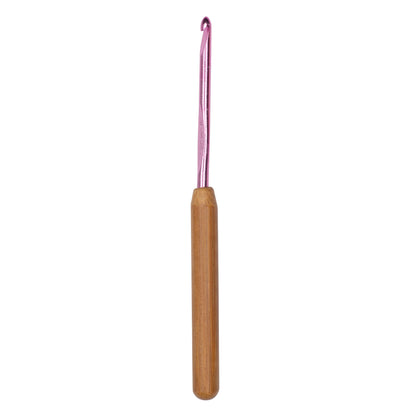 Susan Bates Silvalume Bamboo Handle/Aluminum Head Crochet Hook - Discontinued Items U.S. 7 (4.5 mm)