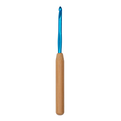 Susan Bates Silvalume Bamboo Handle/Aluminum Head Crochet Hook - Discontinued Items U.S. H/8 (5 mm)