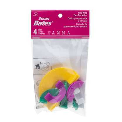 Susan Bates Easy-Wrap Pompom Maker - Clearance Items Susan Bates Easy-Wrap Pompom Maker - Clearance Items