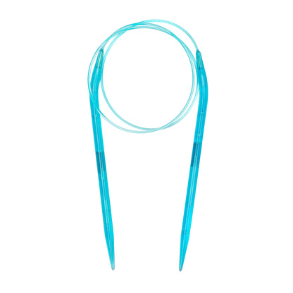 Susan Bates Crystalites 29" Circular Knitting Needles - Clearance Items* U.S. 9 (5.5 mm)