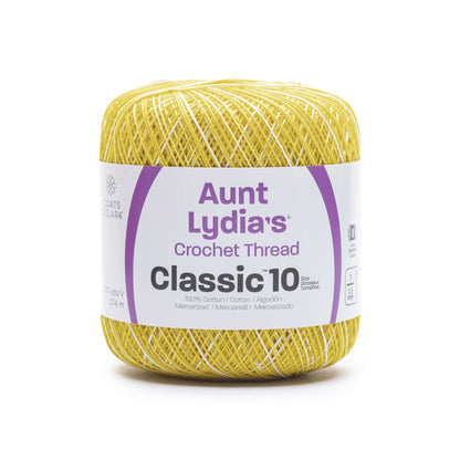 Aunt Lydia's Classic Crochet Thread Size 10 Mimosa
