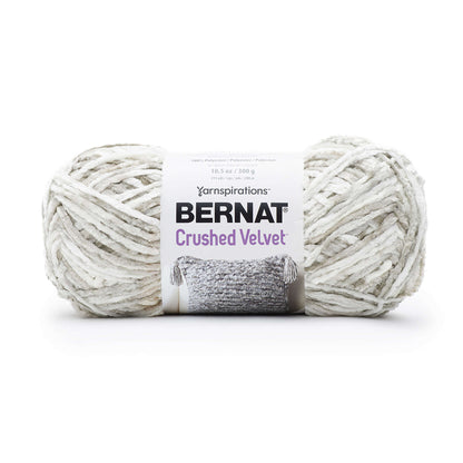 Bernat Crushed Velvet Yarn White