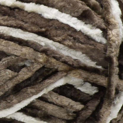 Bernat Crushed Velvet Yarn Taupe