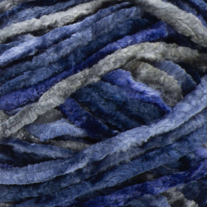 Bernat Crushed Velvet Yarn Navy