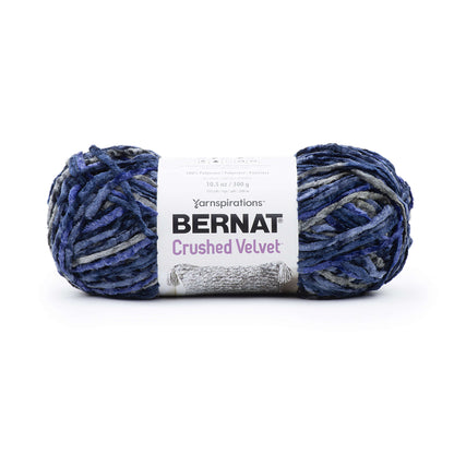 Bernat Crushed Velvet Yarn Navy