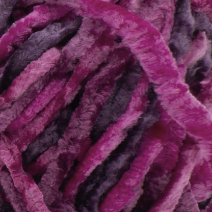 Bernat Crushed Velvet Yarn Bright Magenta