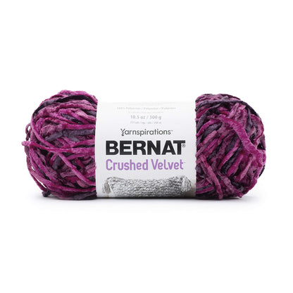 Bernat Crushed Velvet Yarn Bright Magenta
