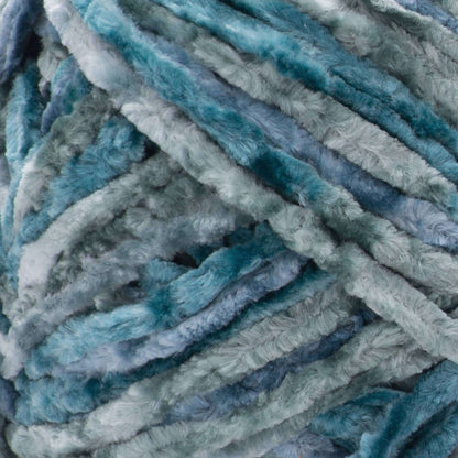 Bernat Crushed Velvet Yarn Spruce