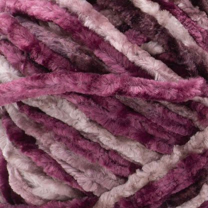 Bernat Crushed Velvet Yarn Ginger Plum