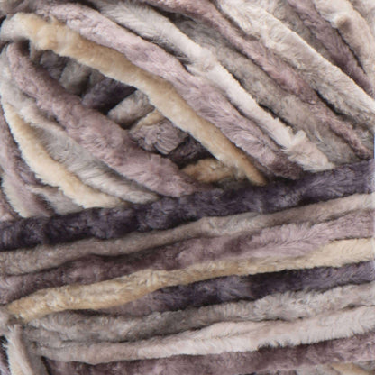 Bernat Crushed Velvet Yarn Toasted Plum