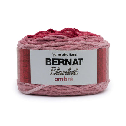 Bernat Blanket Ombre Yarn (300g/10.5oz) Burgundy Ombre