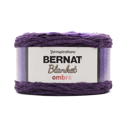 Bernat Blanket Ombre Yarn (300g/10.5oz) Eggplant Ombre