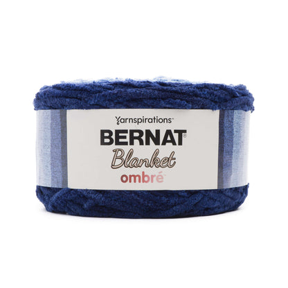 Bernat Blanket Ombre Yarn (300g/10.5oz) Navy Ombre