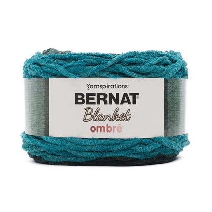 Bernat Blanket Ombre Yarn (300g/10.5oz) Ocean Teal Ombre