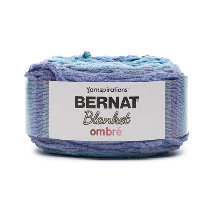 Bernat Blanket Ombre Yarn (300g/10.5oz) Shaded Blue Ombre