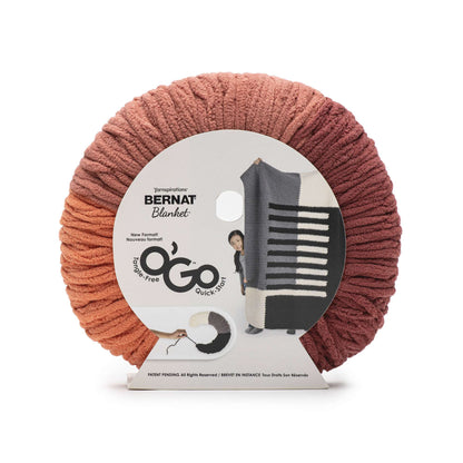 Bernat Blanket O'Go Yarn (300g/10.5oz) - Discontinued Shades Copper