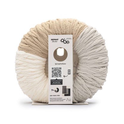 Bernat Blanket O'Go Yarn (300g/10.5oz) - Discontinued Shades Oats