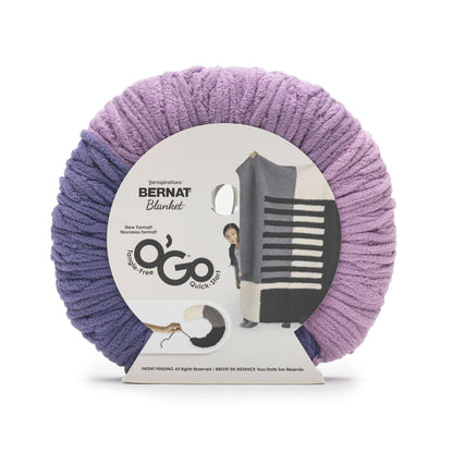 Bernat Blanket O'Go Yarn (300g/10.5oz) - Discontinued Shades Violet