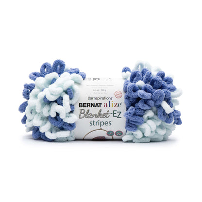 Bernat Alize Blanket-EZ Stripes Yarn Mermaid