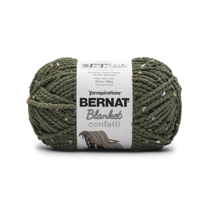 Bernat Blanket Confetti Yarn - Discontinued Shades Camo Confetti