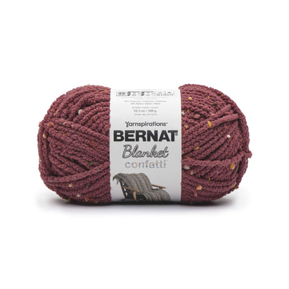 Bernat Blanket Confetti Yarn - Discontinued Shades Terra Cotta Confetti