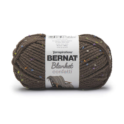 Bernat Blanket Confetti Yarn - Discontinued Shades Taupe Confetti