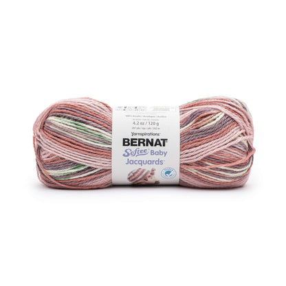 Bernat Softee Baby Jacquards Yarn - Clearance Shades Faded Blooms