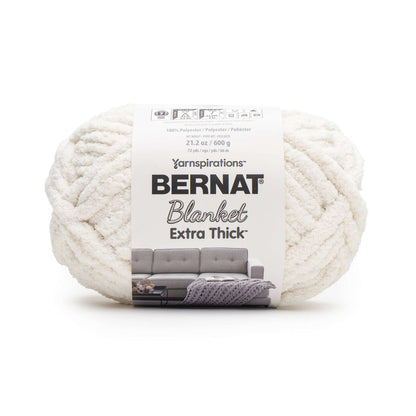 Bernat Blanket Extra Thick Yarn (600g/21.2oz) Vintage White