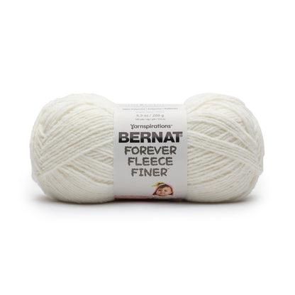 Bernat Forever Fleece Finer Yarn - Discontinued Shades White Cloud