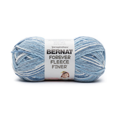 Bernat Forever Fleece Finer Yarn - Discontinued Shades Blueberry Ice