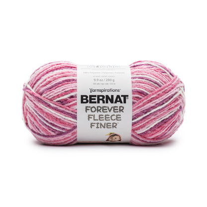 Bernat Forever Fleece Finer Yarn - Discontinued Shades Raspberry Ripple