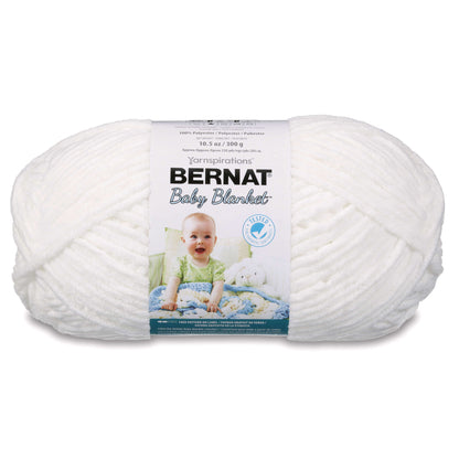 Bernat Baby Blanket Yarn (300g/10.5oz) White