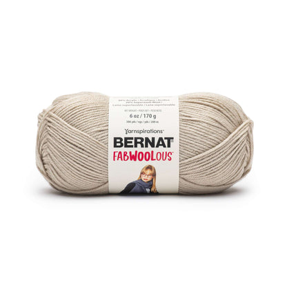 Bernat Fabwoolous Yarn - Clearance Shades Oats