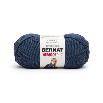 Bernat Fabwoolous Yarn - Clearance Shades Navy