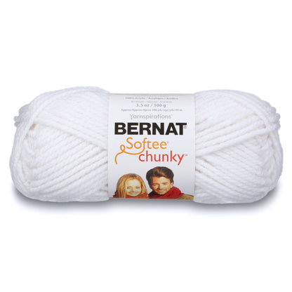 Bernat Softee Chunky Yarn (100g/3.5oz) White