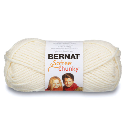 Bernat Softee Chunky Yarn (100g/3.5oz) Natural