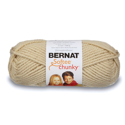 Bernat Softee Chunky Yarn (100g/3.5oz) Linen