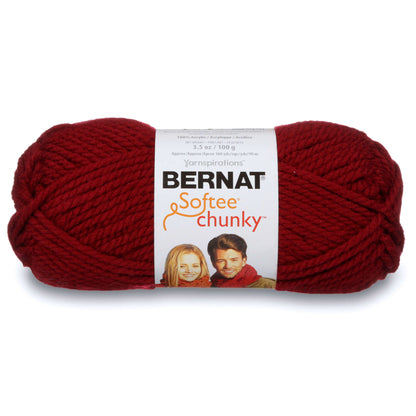 Bernat Softee Chunky Yarn (100g/3.5oz) Wine