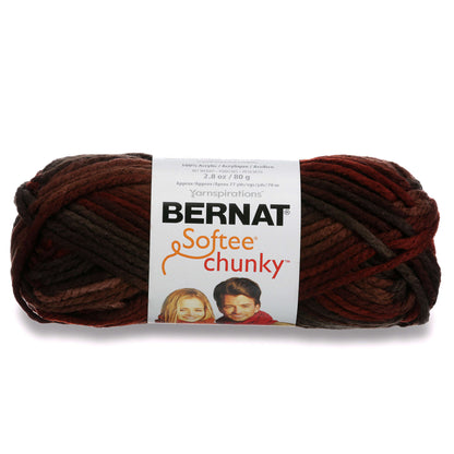 Bernat Softee Chunky Ombres Yarn - Discontinued Shades Terra Cotta Mist