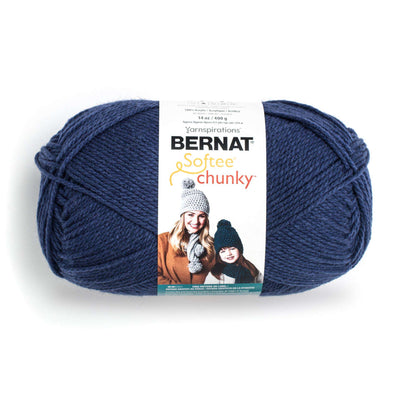 Bernat Softee Chunky Yarn (400g/14oz) Faded Denim