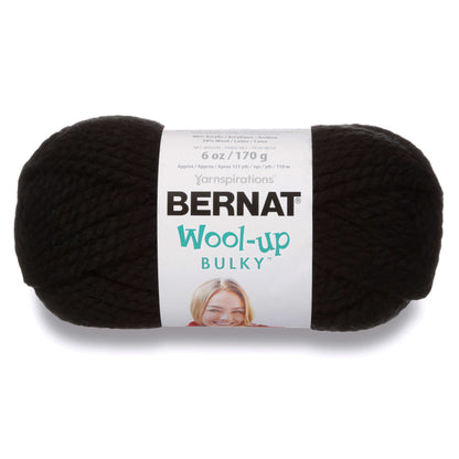 Bernat Wool-up Bulky Yarn - Discontinued Shades Black