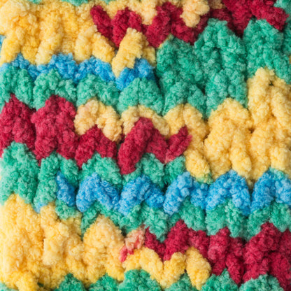 Bernat Blanket Brights Yarn (300g/10.5oz) - Discontinued Shades Rainbow Shine Varg